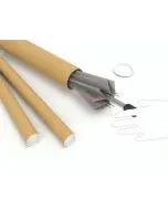 POSTAL TUBE 610X76X2MM BROWN KRAFT (PACK OF 12) PT-076-15-0610