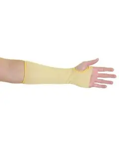 BEESWIFT GLOVEZILLA PARA-ARAMID SLEEVE WITH THUMB HOLES 12” YELLOW 12” (PAIR)