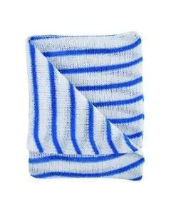 HYGIENE DISHCLOTHS 406X304MM BLUE/WHITE (PACK OF 10) 100755BU