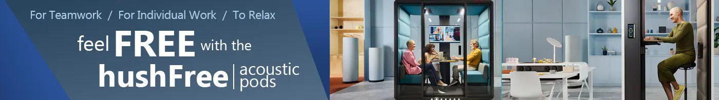 Hush Free Acoustic Office Pods