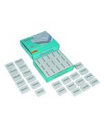 CLASSMASTER PLASTIC ERASER WHITE (PACK OF 45) PES45