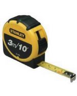 STANLEY RETRACTABLE TAPE MEASURE WITH BELT CLIP 3 METRE 0-30-686