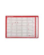 SASCO ALUMINIUM MOUNTED PLANNER TRACK (PACK OF 2)  SILVER 20360