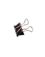 FOLDBACK CLIP 19MM BLACK (PACK OF 100 CLIPS) 22481
