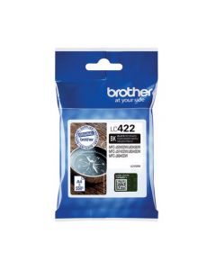 BROTHER INK CARTRIDGE BLACK LC422BK